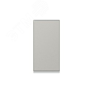 Переключатель на 2 направления Mosaic 1 модуль - 10 AX - алюминий