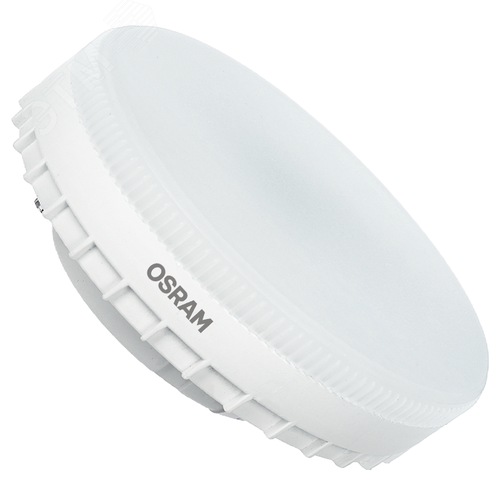 Лампа светодиодная LED 10Вт GX53 4000К 1000Лм CRI95 таблетка 170-250В (замена 100Вт) OSRAM матовый рассеиватель