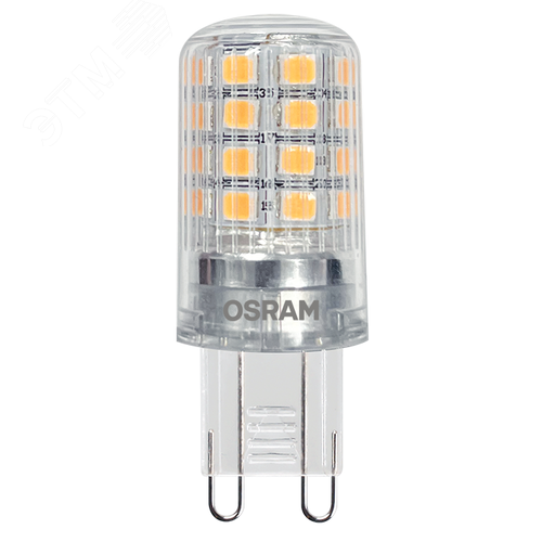 Лампа светодиодная LED 4Вт G9 4000К 560Лм CRI95 PIN 220-240В (замена 40Вт) OSRAM
