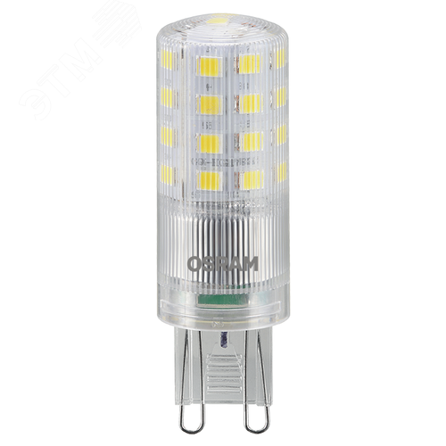 Лампа светодиодная LED 5Вт G9 2700К 700Лм CRI95 PIN 170-250В (замена 60Вт) OSRAM