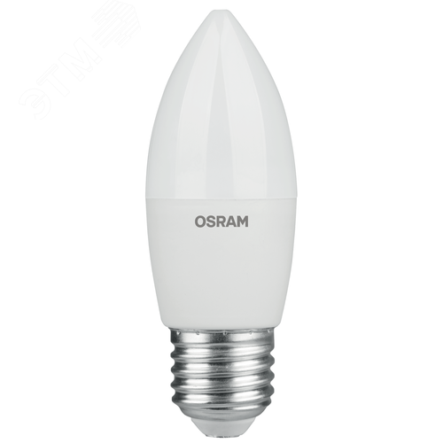 Лампа светодиодная LED 7Вт E27 4000К 700Лм CRI95 свеча 170-250В (замена 60Вт) OSRAM