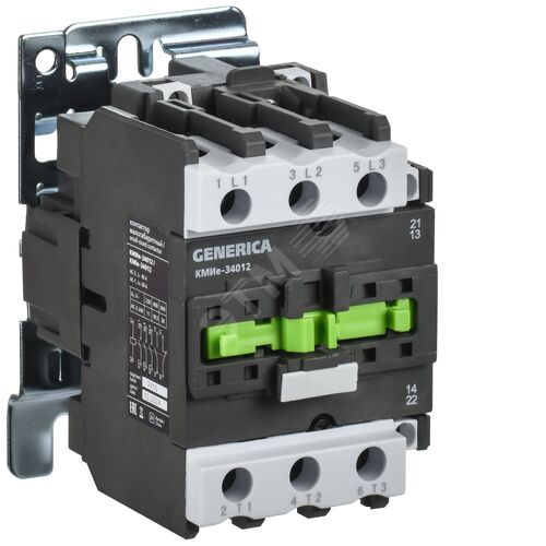 Контактор КМИе-34012 40А 230В/АС3 1NO,1NC