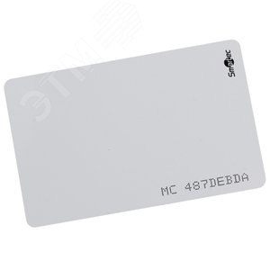 Cмарт карта MIFARE CLASSIC 1K 4B UID, ISO формат, 86х54х0.8мм.