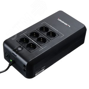 Источник бесперебойного питания Offline Back Verso 800 ВА/420 Вт фазы 1/1, Tower 6хSchuko, c АКБ