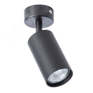 Спот AQUARIUS GU10 1х35Вт Сталь Чёрный