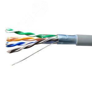 Витая пара F/UTP кат 5e 4x2x0.51 Premium Cu LSZH нг(А)-HF IN 305м