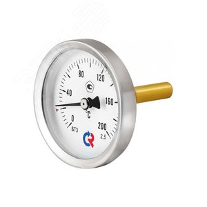 Термометр биметаллический осевой БТ-51.211 0..250 G1/2'  кл.1.5
