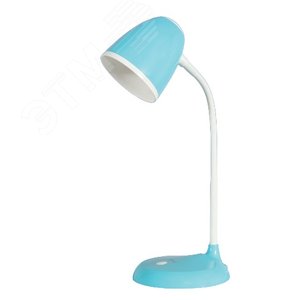 Светильник настольный TLI-228 BLUE E27 60W. ЦокольЕ27. Механический выключатель. Синий