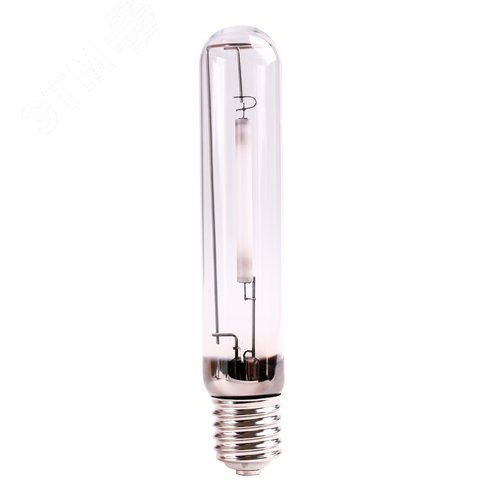 Лампа натриевая высокого давления для растений Форма T прозрачная 250 Вт Цоколь Е40 Теплый белый свет 2000К + спектр для фотосинтеза Картон ТМ ФитоЛето HSL-T48-250/2000K/E40/CL PLANT
