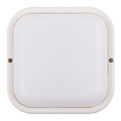 Светильник светодиодный ULW-Q229 18W/4000K IP65 WHITE влагозащищенный. Квадрат. Белый свет (4000K). 155?155?37мм. Корпус белый