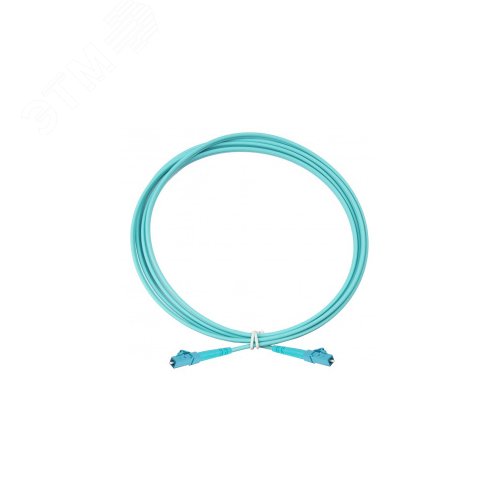 Патч-корд оптический симплексный, OM3, 50/125, LC-LC, 2 м