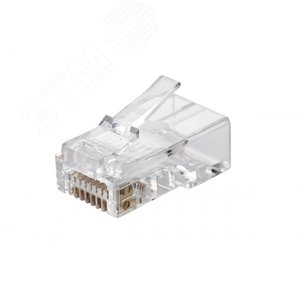 Вилка RJ45 Q-PLUG кат. 5e UTP для полевой установки без цвета уп. 50 шт
