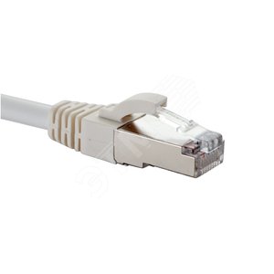 Патч-корд CAT5E F/UTP PVC белый м