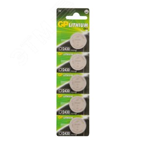 Батарейка дисковая литиевая Lithium CR2430
