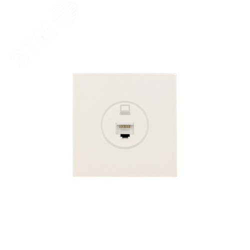 ZIMA Розетка компьютерная слоновая кость Lezard 704-9088-139