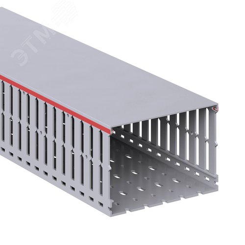 Короб перфорированный RL12 150x100 серый QUADRO