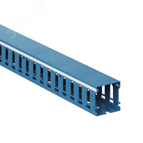 Короб перфорированный RL12 4 синий  QUADRO