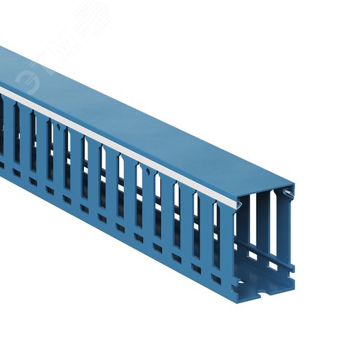 Короб перфорированный синий RL12 40x60