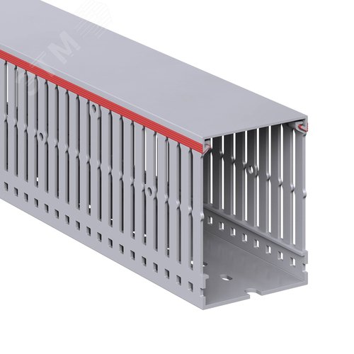 Короб перфорированный RL6 60x80 серый QUADRO