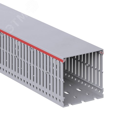 Короб перфорированный RL6 80x80 серый QUADRO