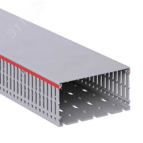 Короб перфорированный RL6 120x60 серый QUADRO