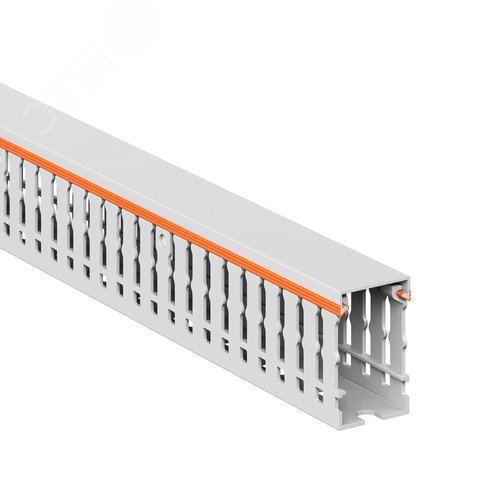 Короб перфорированный, без галогенов, светло-серый RLHF6 25x40