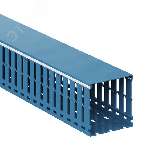 Короб перфорированный RL12 80x80 синий  QUADRO