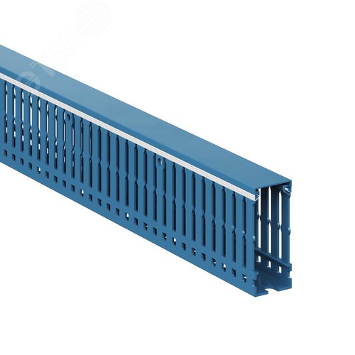 Короб перфорированный синий RL6 25x60