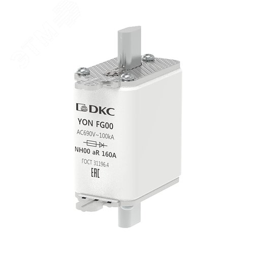 Предохранитель YON ножевого типа FG00 160А 690V характеристика arya
