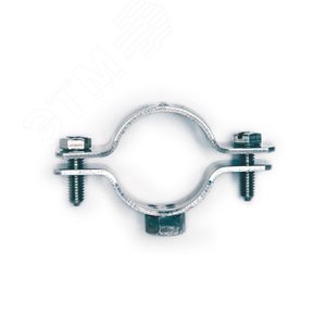 Хомут трубный  (25-30 мм) М8 оцинкованная сталь