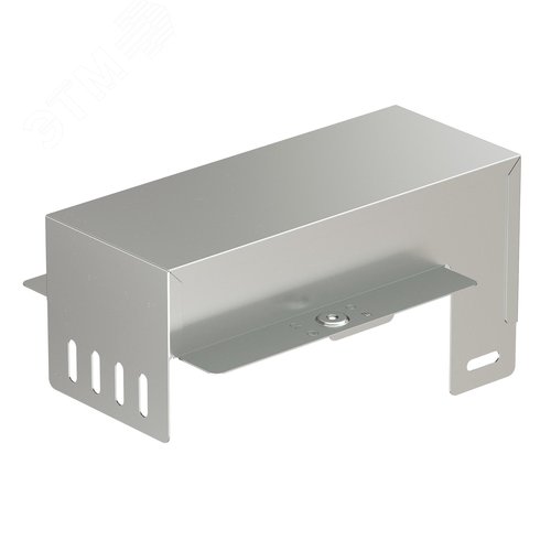 Ответвитель-крышка Т-образный вертикальный вниз DDS 150/50 в комплекте крепежные элементы соединительные пластины