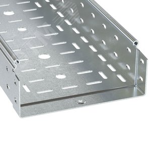 Лоток перфорированный 400х80х3000 толщина 1.2 мм