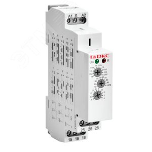Реле времени многофункциональное, конфигурация контакта 2CO, AC/DC 12-240 В