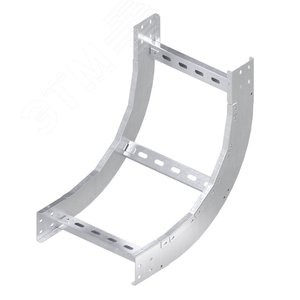 Угол вертикальный внутренний 90 градусов 100х400 R300 в комплекте крепежные элементы соединительные пластины