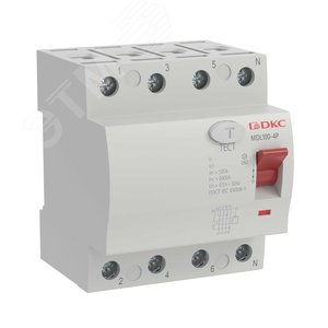 УЗО YON макс (YON max), 4P, 300mA, 63A, тип AC