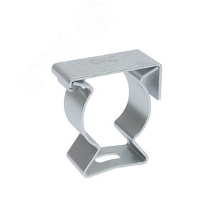 Держатель с крышкой D=50мм оцинкованная сталь