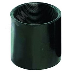 Втулка соединительная М25 черная