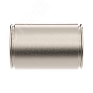 Муфта труба-труба D=32мм IP66/IP67 никелированная латунь