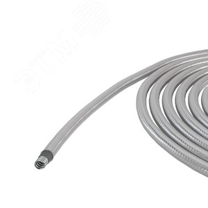 Металлорукав DN 15мм в герм. ПВХ изоляции в       оплетке из нержавеющей стали, Dвн 15,5 мм, Dнар   19,5, 50 м