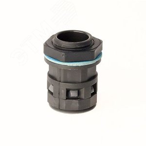 Монтажный комплект муфта труба-коробка DN 17 мм, М25х1,5, полиамид, цвет черный