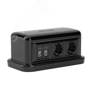 Напольная башенка BUS, 12 модулей, черная