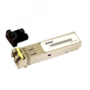 Промышленный гигабитный SFP трансивер, 1000Base-X,multi-mode, 850нм, 550м, Разъем LC, DDM, -40...+85C, 3.3 VDC