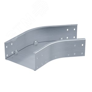 Угол горизонтальный 45 градусов 100х200 1,2 мм в комплекте крепежные элементы соединительные пластины