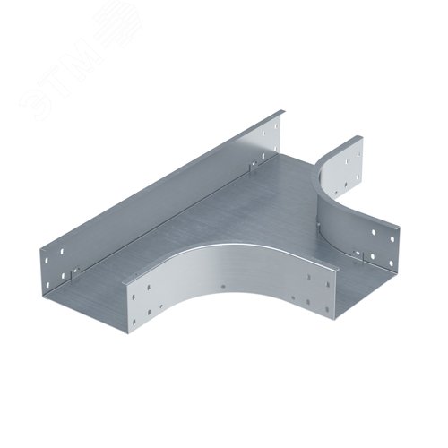 Ответвитель Т-образный 80х400 1,2 мм в комплекте крепежные элементы соединительные пластины