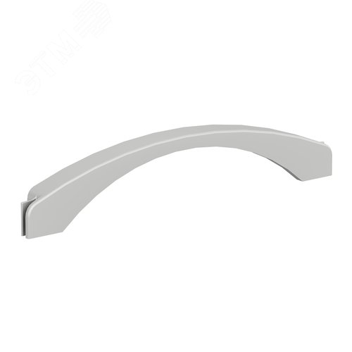 Адаптер напольного канала 50х12 мм серый