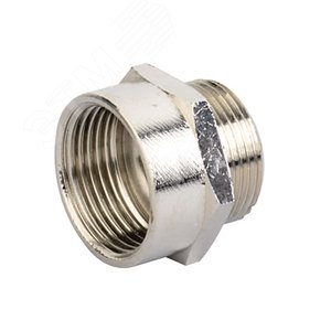 Переходник M20x1.5 наружная резьба/ M25x1.5 внутренняя резьба