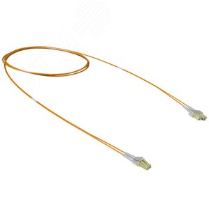 Патч-корд оптический переходной двухволоконный (Duplex) LC-UPC/SC-UPC, 50/125 OM2, 2 м