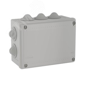 Коробка ответвит. с 10 кабельными вводами д.32мм, IP55, 190х140х70мм