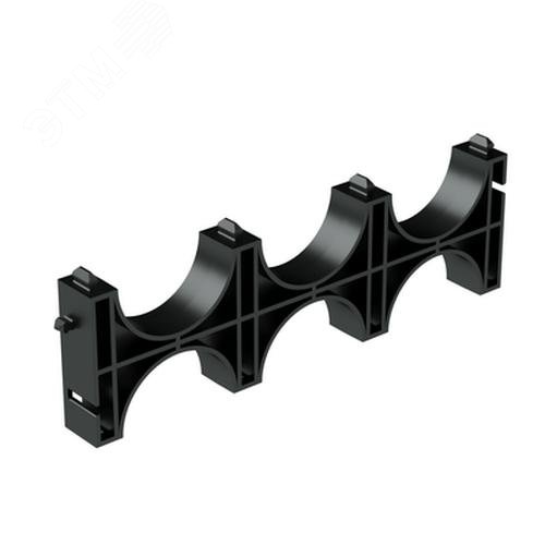 Держатель расстояния (кластер) 50мм для двустенныx труб тройной