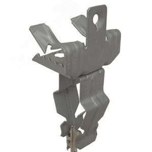 Держатель для крепления трубы к балке 15-20 мм D 22-30 мм горизонтальный монтаж